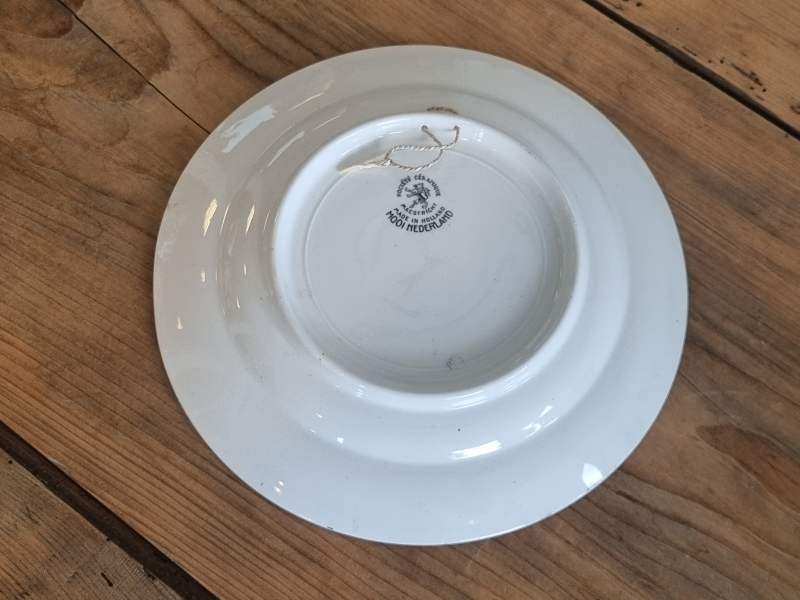 Wandbord Societe Ceramique Mooi Nederland decor Volendam 23 cm