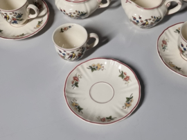 Villeroy en Boch Phoenix espresso servies 5 persoons