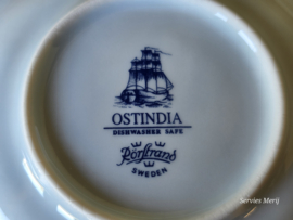 Rorstrand Ostindia East Indies set 6x Kop en Schotel 9 cm (Porselein)