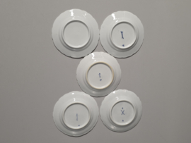 Zwiebelmuster Huttensteinach Set 5x Amusebordjes 12,5 cm