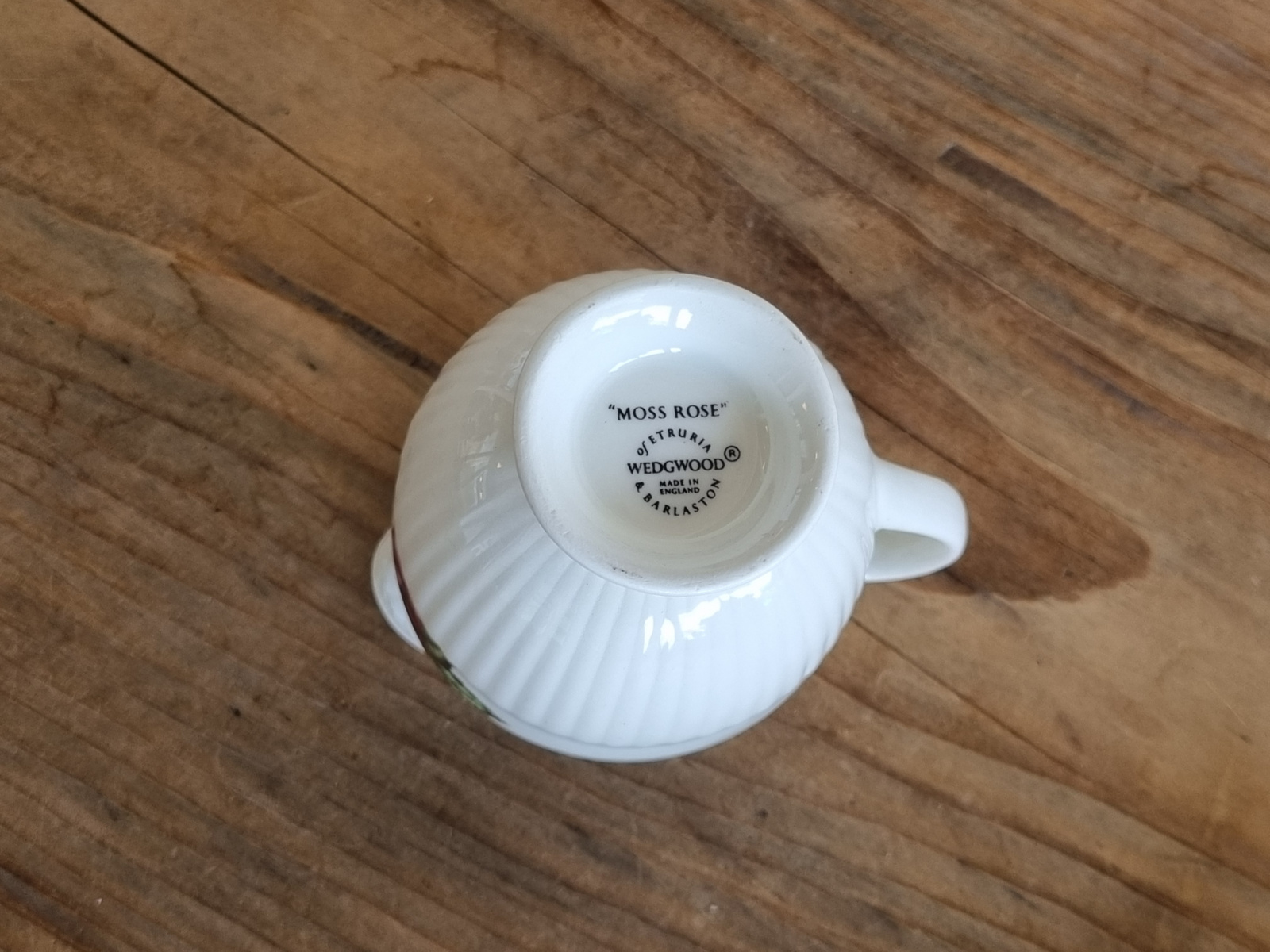 Wedgwood Moss Rose mini roomkannetje 0,15 liter (klein model)