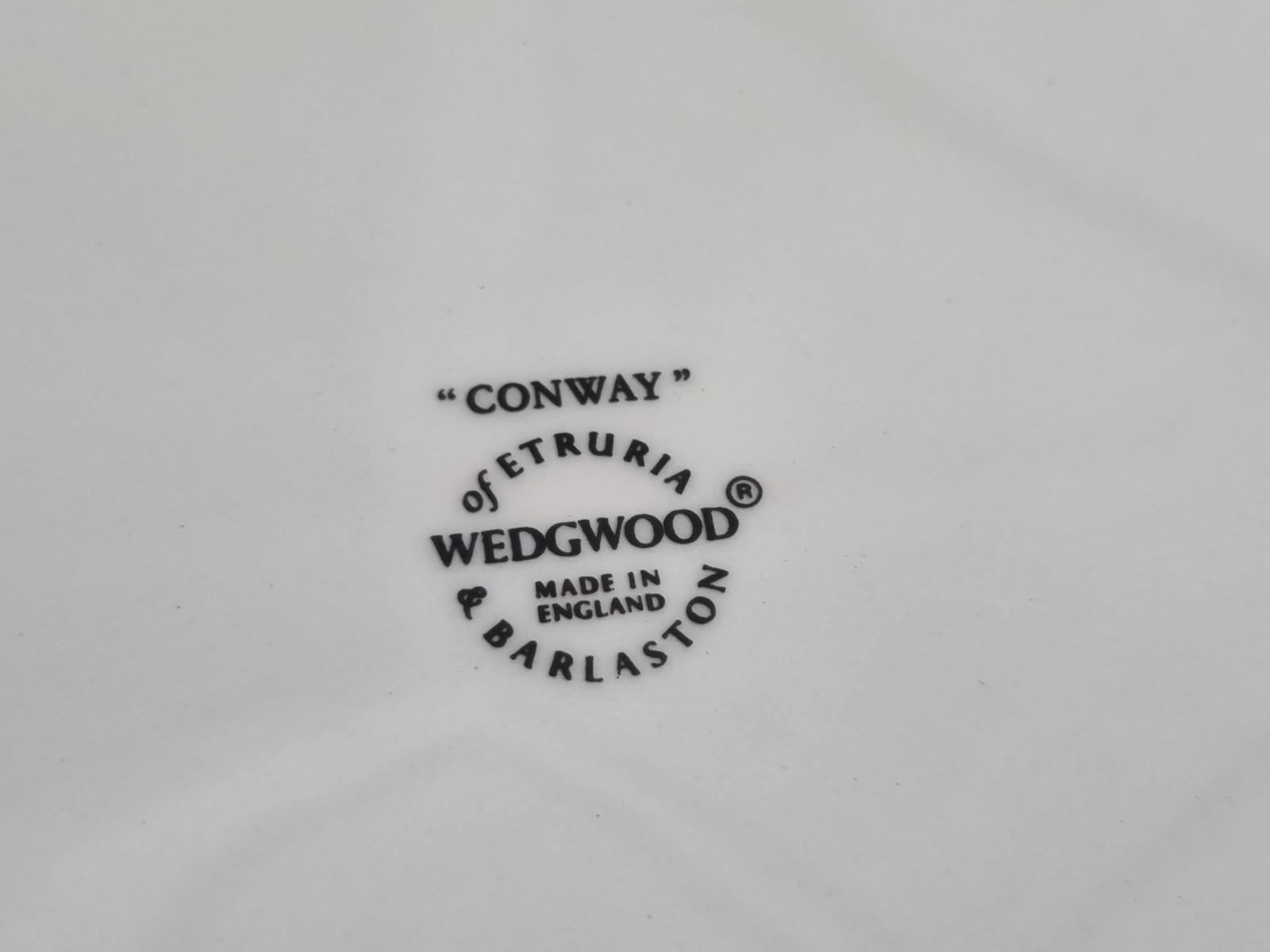 Wedgwood Conway middelgrote ovale schaal 35 cm