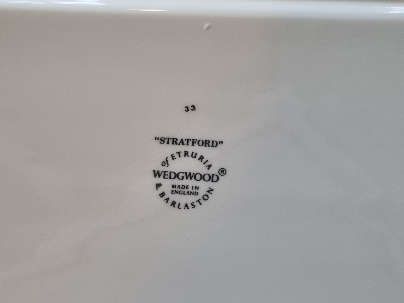 Wedgwood Stratford Serveerschaal (rechthoek) 38,5 cm