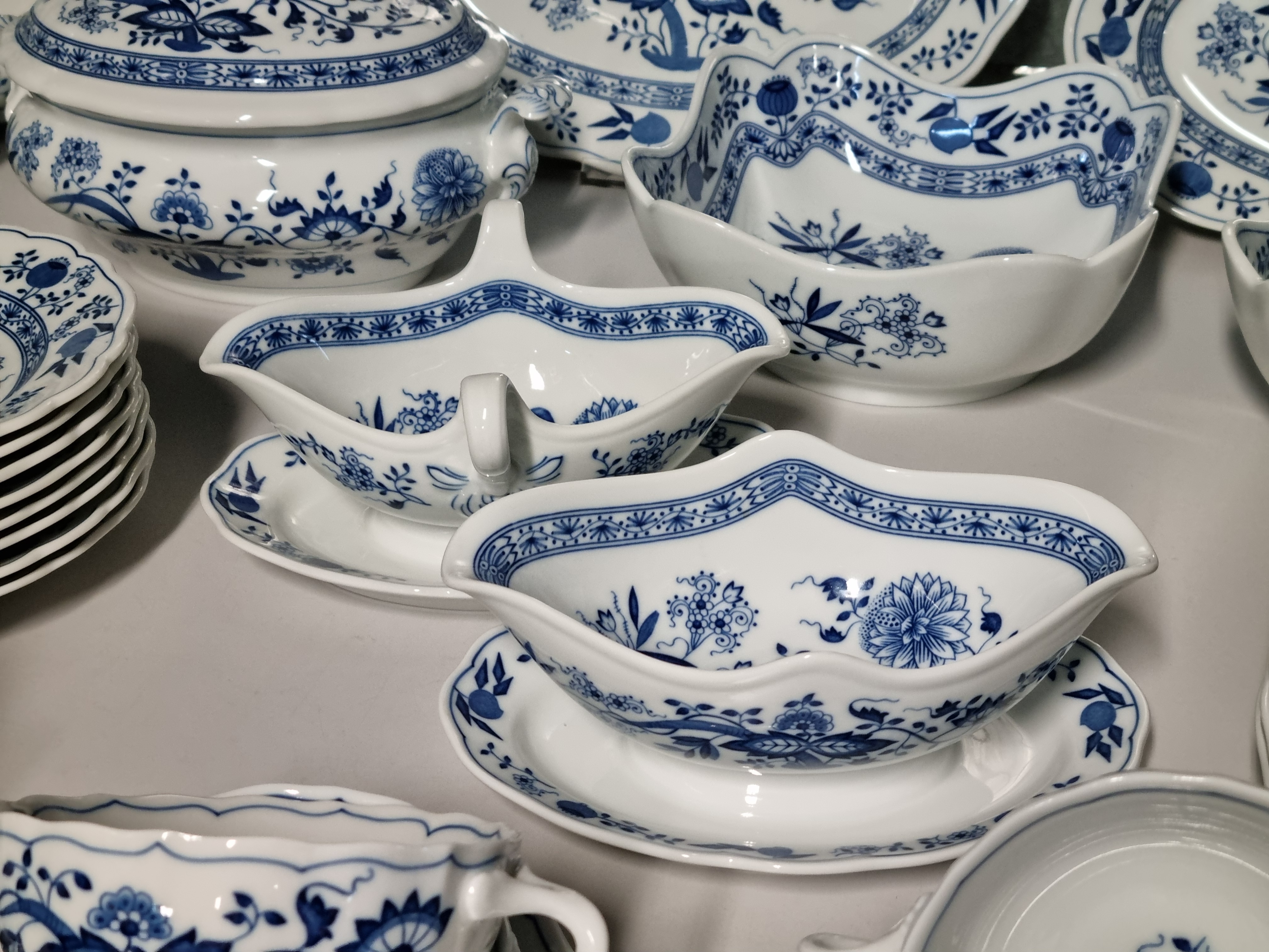Zwiebelmuster Hutschenreuther compleet eetservies 8 personen