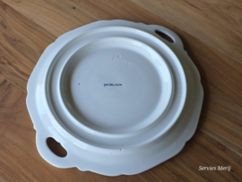 Meibloem Petrus Regout onderbord soepterrine (hoekig model)