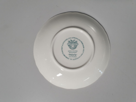 Villeroy en Boch Valeria rood losse Schotel voor Espresso kopje 12,5 cm