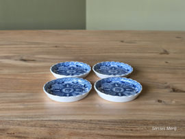 Mosa Maastricht Lange Lijs set 4x Theezakjeslegger 7,5 cm