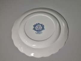 Engels Ridgway Windsor blauw plat dinerbord 25 cm