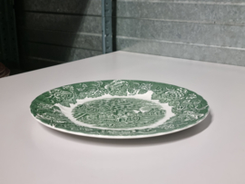 Engels groen Wood & Sons Woods Ware plat Dinerbord 25 cm