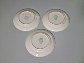 Villeroy en Boch Alt Strassburg set 3x Serveerbordje 15 cm