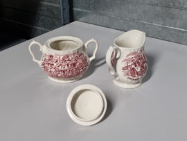 Engels rood Myott Royal Mail Roomstel