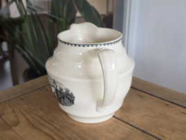 Landschap Zwart Société Céramique Kan nr. 2 (chipje onderrand)