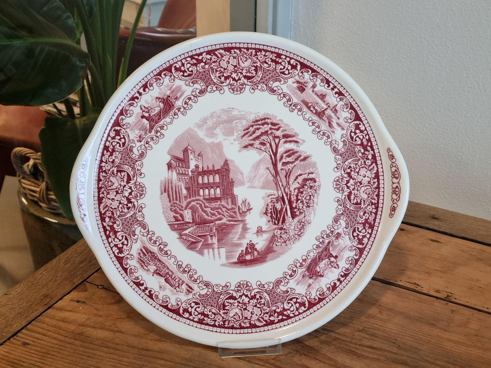 Regout Castillo Royal Sphinx Serveerbord met greepjes 30,5 cm