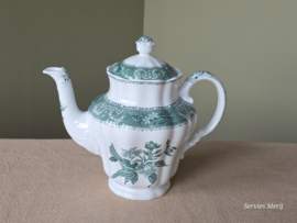 Copeland Spode Green Camilla koffiepot theepot