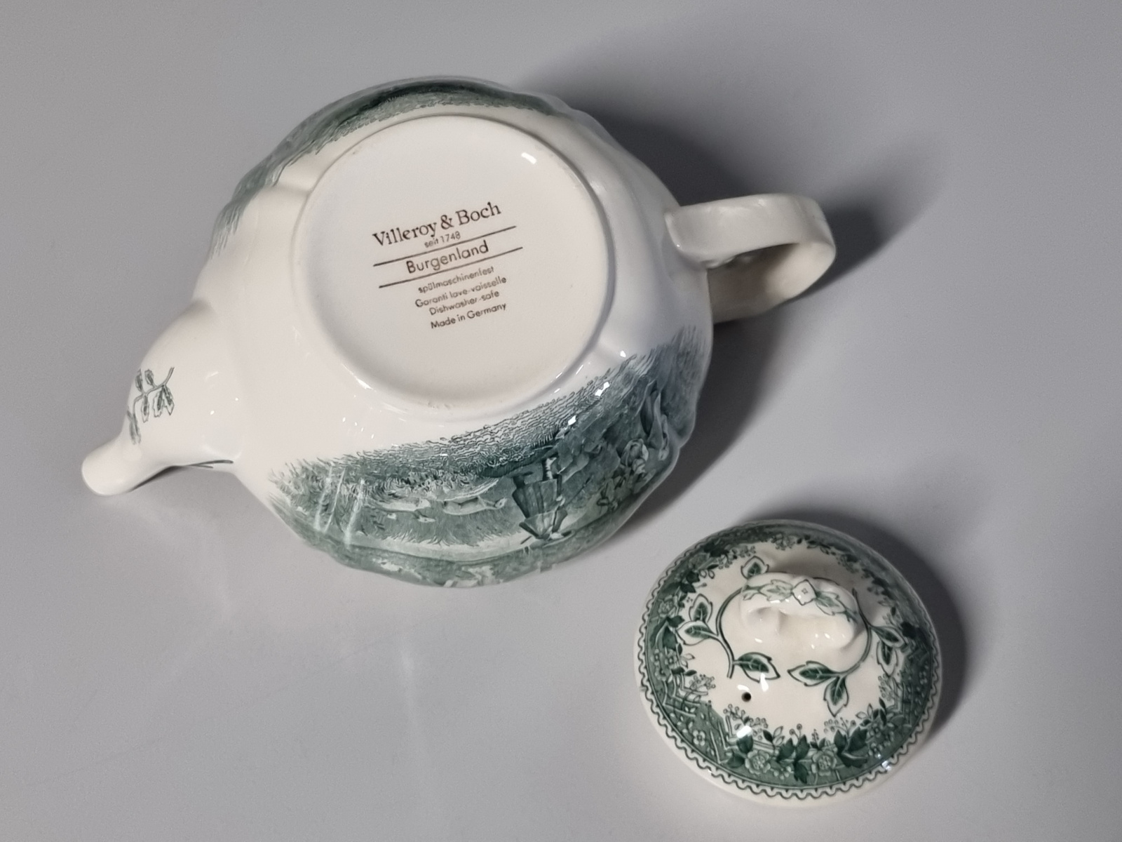 Villeroy en Boch Burgenland groen Theepot