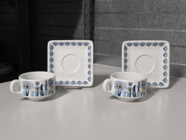 Mosa Maastricht set 2x kop en schotel