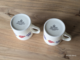 Boerenbont Boch set 2x Jumbo Mok met oor (nieuwste Boch) 0,33 ltr