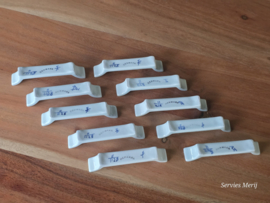 Royal Copenhagen Tranquebar Trankebar set 10x messenlegger
