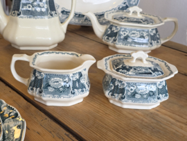 Victoria groen Societe Ceramique Ontbijtservies 10-personen