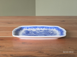 Villeroy en Boch Burgenland blauw schaaltje plateau 16 cm