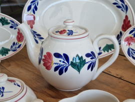 Oud Boerenbont Societe Ceramique 483a Ontbijtservies 8-pers.