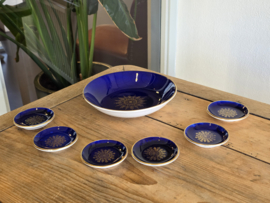 Societe Ceramique Bohemian print Serveersetje