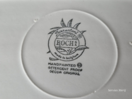 Boerenbont Boch rechthoekige schaal plateau 26 cm