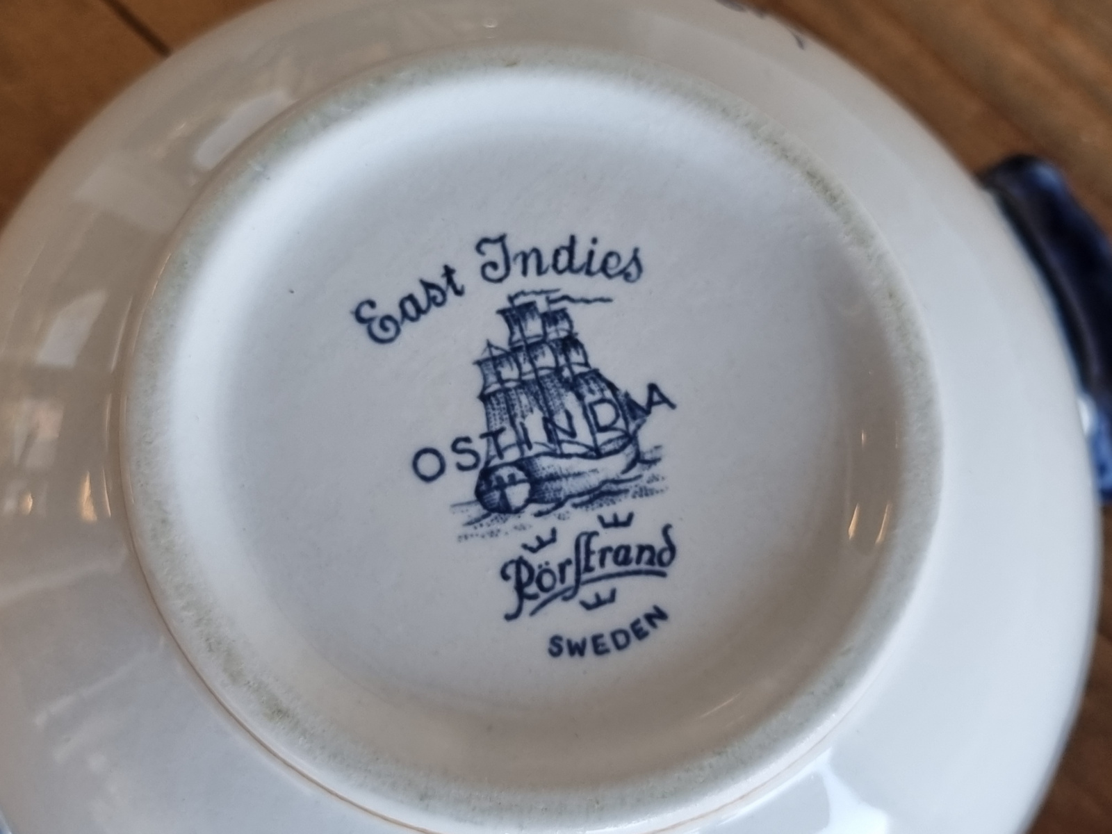 Rorstrand Ostindia East Indies Suikerpot (Aardewerk)