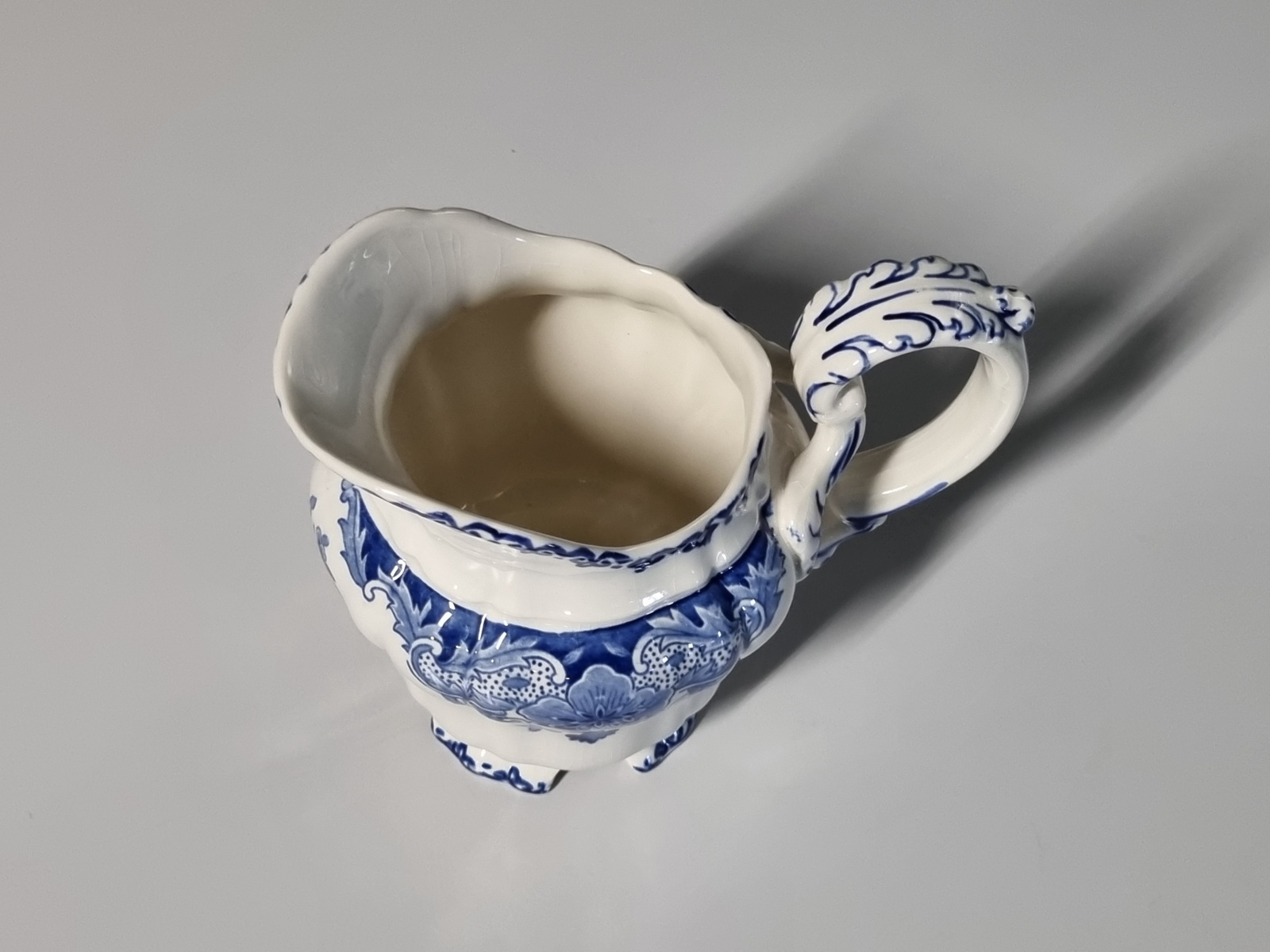 Boch BFK decor Dordrecht blauw robuuste Schenkkan 15 cm