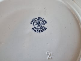 Societe Ceramique decor Wilderose  blauw Dinerbord 24,5 cm