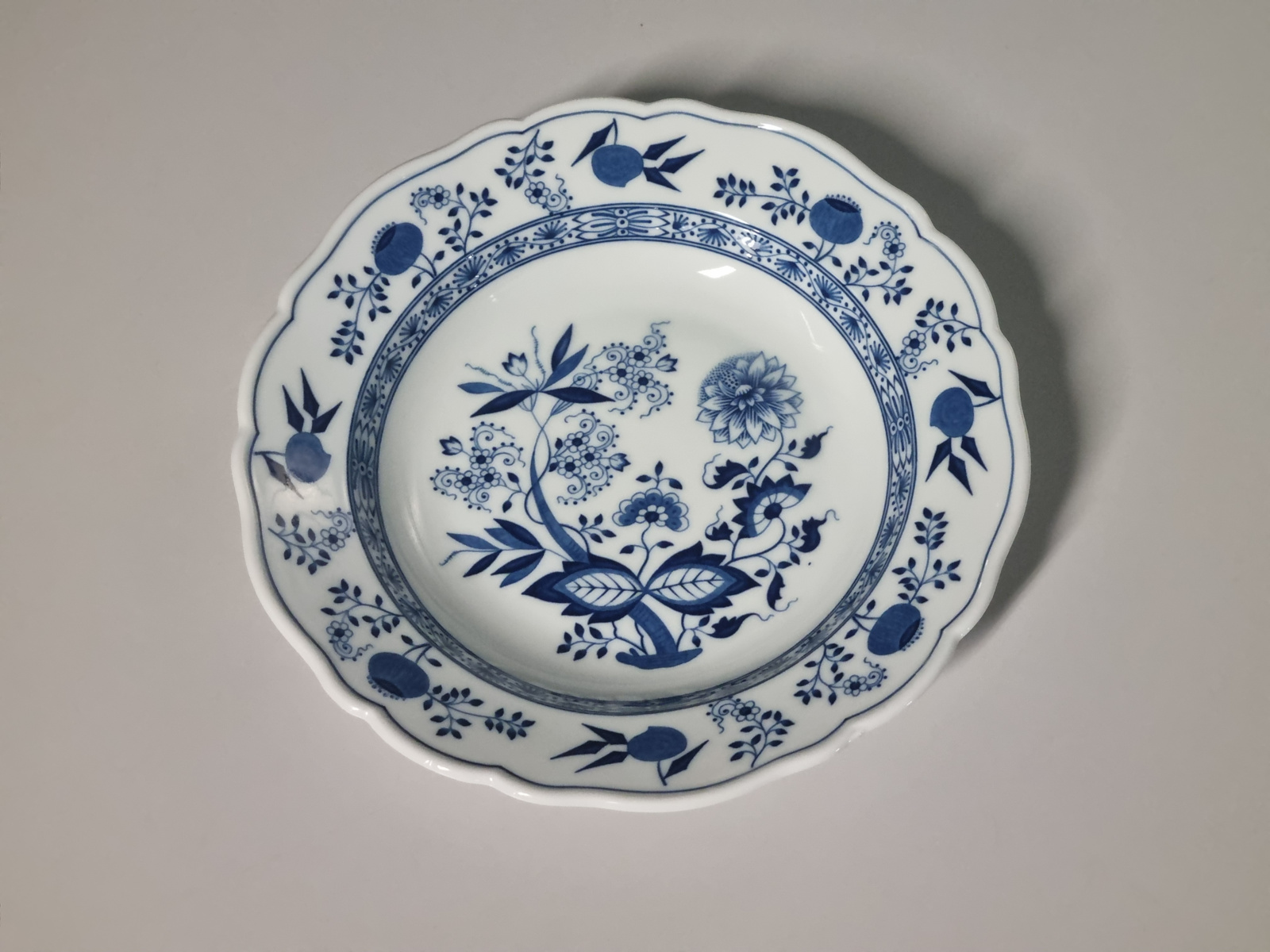 Zwiebelmuster Hutschenreuther Diep Pasta Curry Bord 25,5 cm