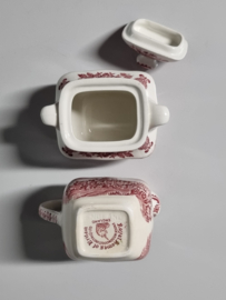 Engels rood Enoch Wedgwood  Royal Homes of Britain Roomstel