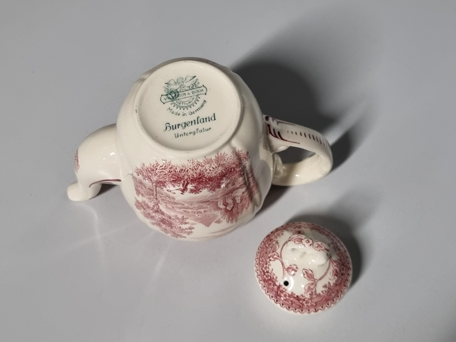 Villeroy en Boch Burgenland rood Koffiepotje 1-persoons