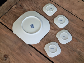 Beatrix Societe Ceramique  uniek vierkante Serveerset (creme)