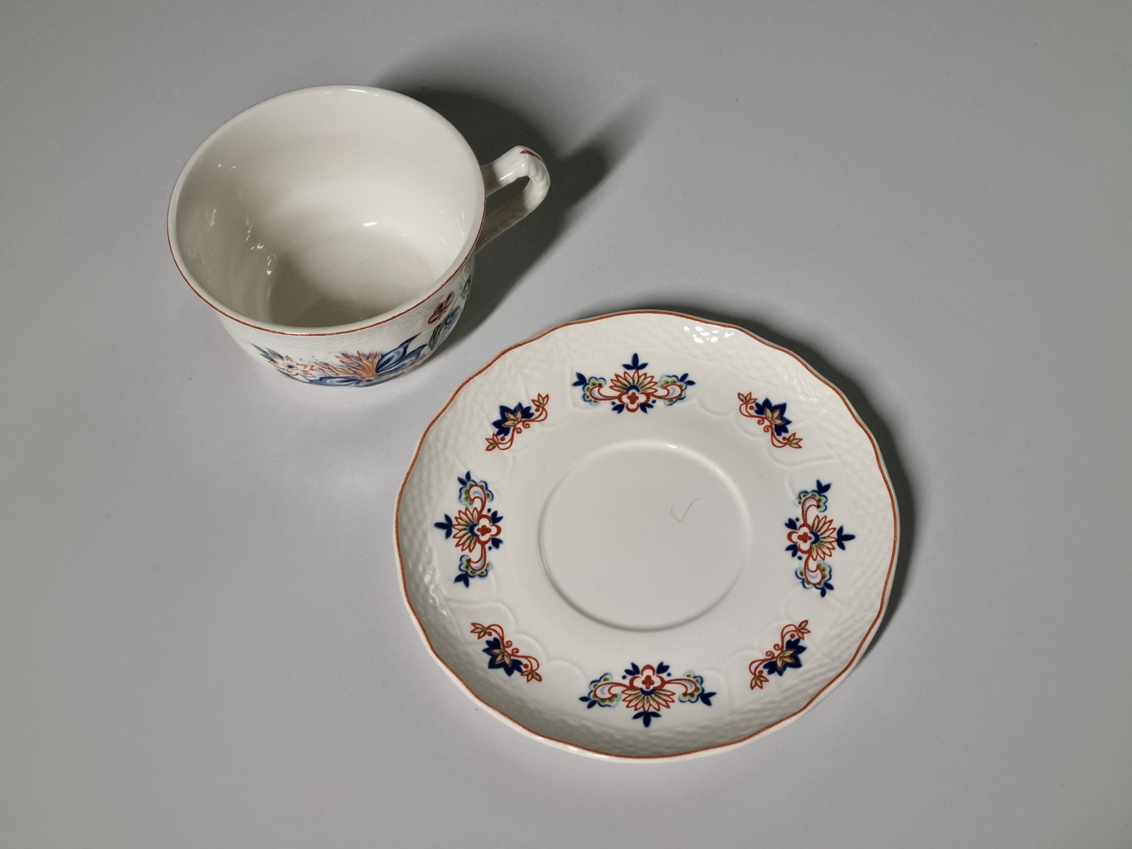 Boch Rhodes Kop en schotel 10,5 cm