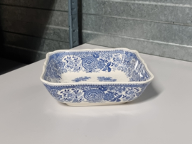 Villleroy en Boch Burgenland blauw Serveerschaal vierkant 19 cm