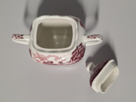 Engels rood Grindley Country Inns Suikerpot met oren