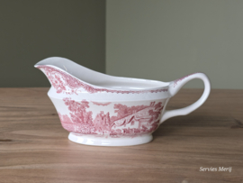 Engels rood Olde England Royal Tudor Ware Sauskom met oor