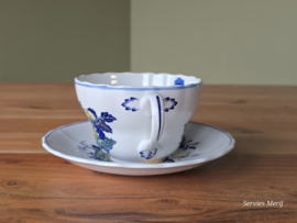 Copeland Spode Blue Bird bouillon kop en schotel