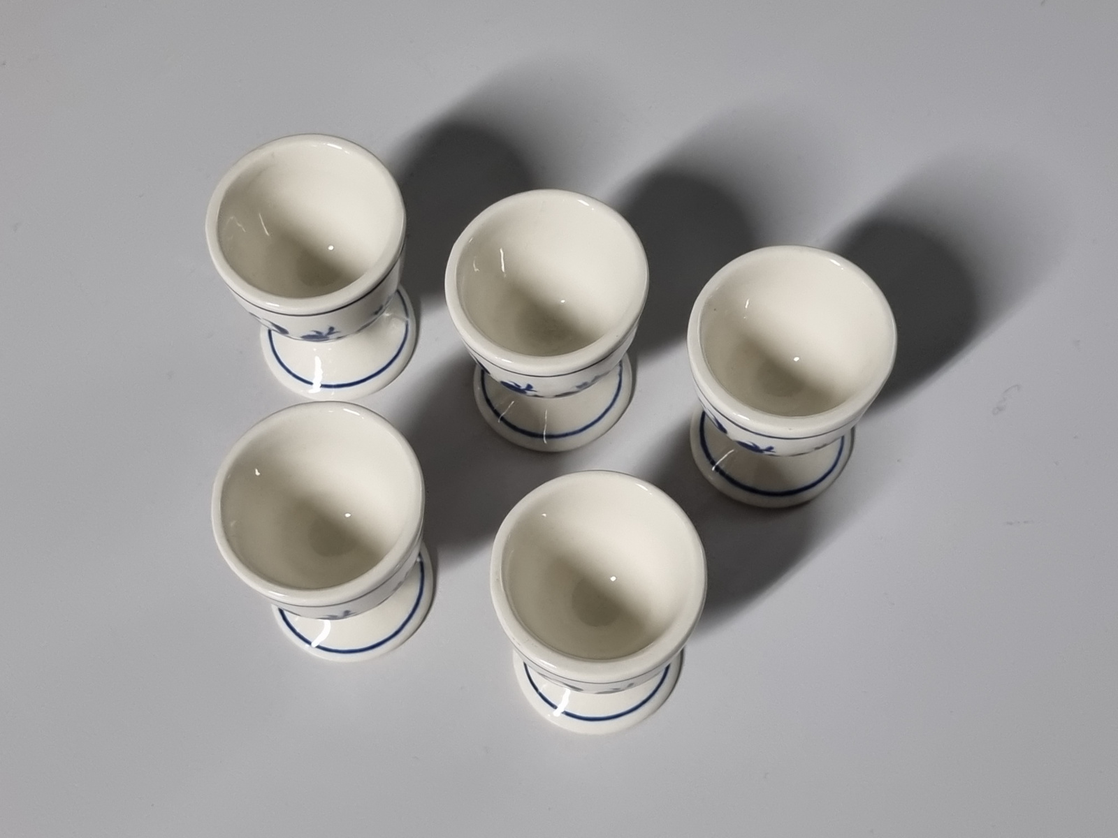 Boch Belgium Grand Bouquet set 5x Eierdopje