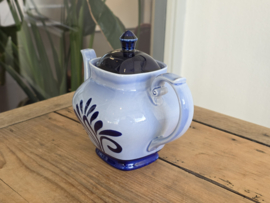 Vintage Regout Royal Sphinx blauw Theepot 1,1 liter