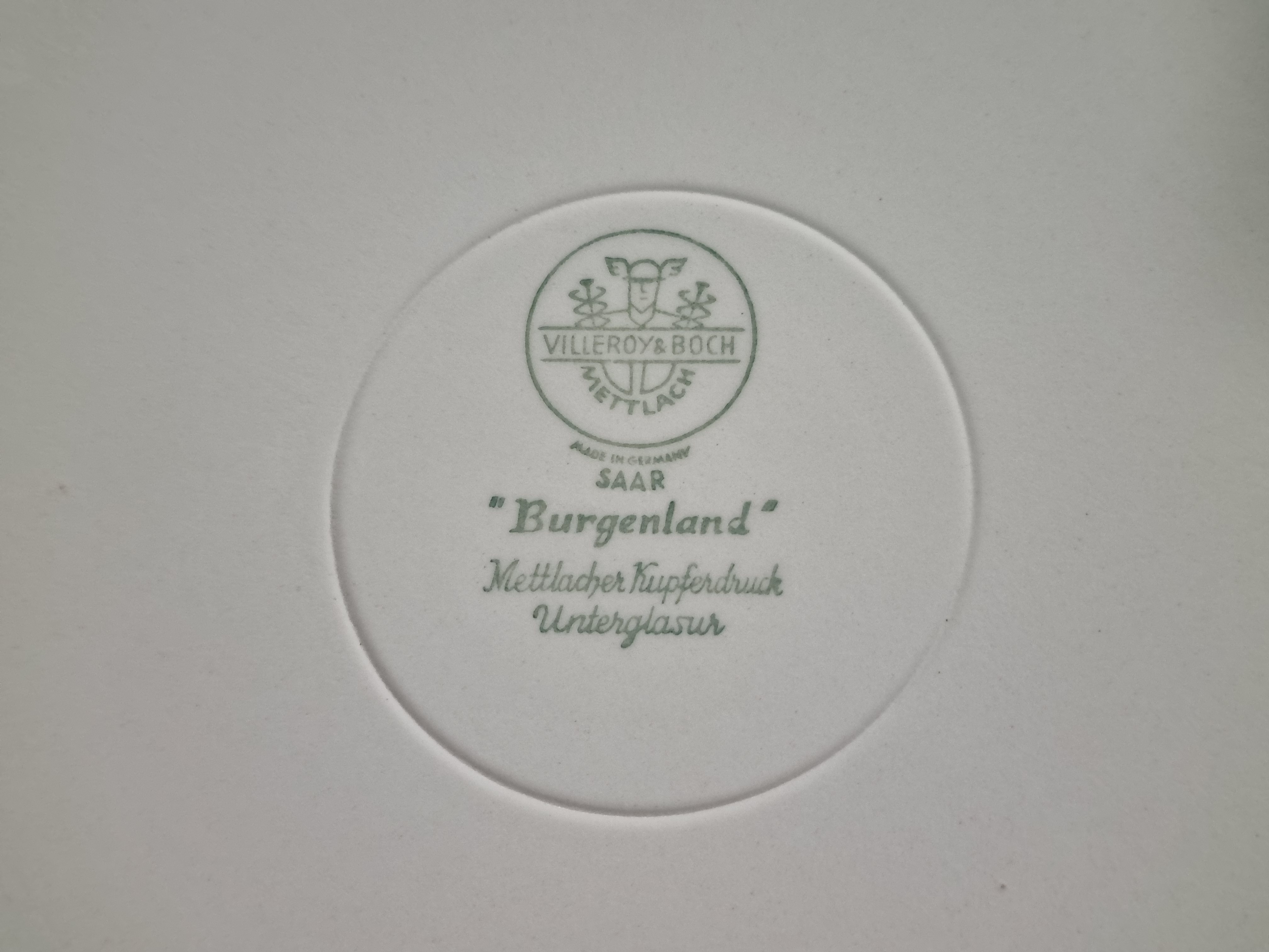 Villeroy en Boch Burgenland blauw Serveerplateau 32 cm