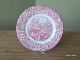 Engels rood Broadhurst The Constable Series bordje 16,5 cm