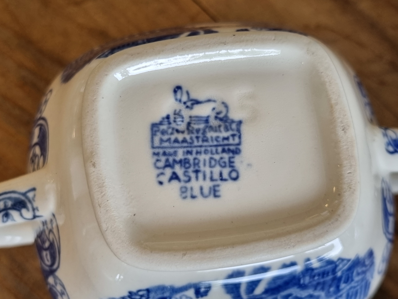 Regout Castillo Old England blauw Roomstel