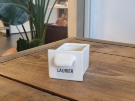 Royal Boch Kitchen kleine Lade met tekst Laurier