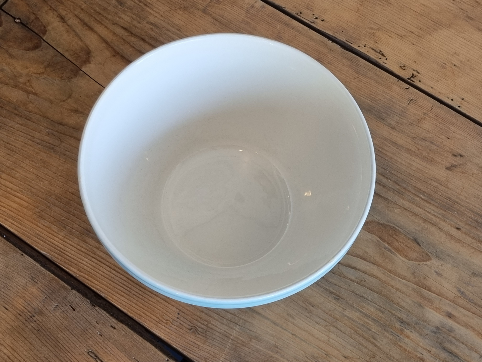 Vintage Regout pastel blauw Schaal V6
