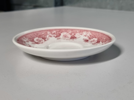 Villeroy en Boch Balmoral  rood los Schoteltje 12 cm voor een Espressokopje