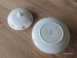 Wedgwood Conway Boterpot op vaste onderschotel