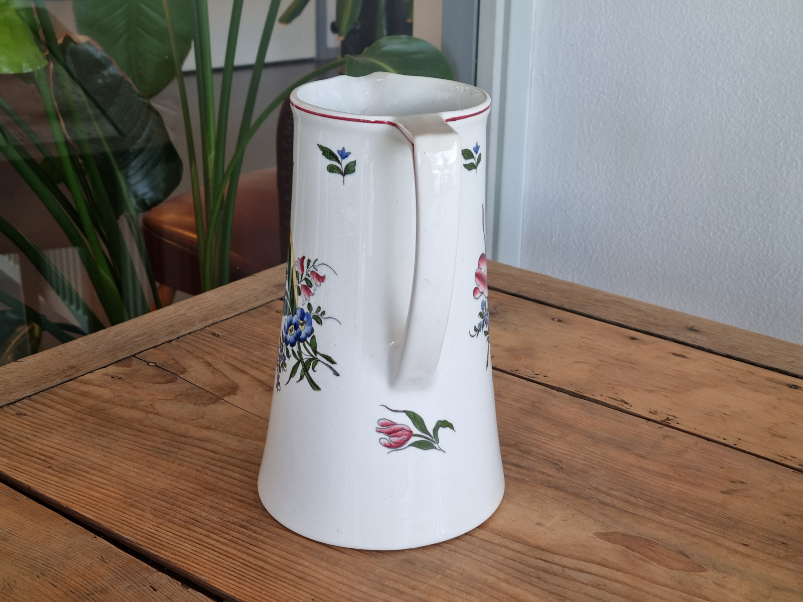 Societe Ceramique Alt Strassbourg Amstelkan 23,5 cm