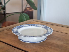 Engels blauw Ethelwyn Bishop & Stonier lage tazza